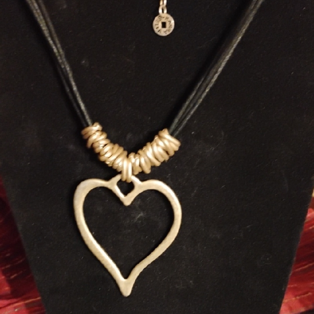Karma Bella Gold Heart Pendant Necklace